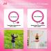Brebon Weighted Hoola Exercise Fit Hoops Plus Size - 2 in 1 Weight Loss & Abdomen Fitness Equipment - 24 Detachable Knots - Adjustable Auto-Spinning Ball - Pink - Buy Online on GoSupps.com