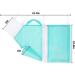 WMLBK Adjustable Cat Grooming Bag - Anti-bite Scratch Cat Grooming Bathing Mesh- Cat Washing Bath Bag For Shower Cleaning Ear Medicine Feeding (Green and White) - Buy Online on GoSupps.com