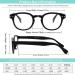 Cojwis 6 Pack Reading Glasses - Ultra Clear Crystal Spring Hinges Matte Finish 6 Colors for Women - Stylish & Comfortable Eyewear - Buy Online on GoSupps.com