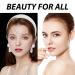 Eyebrow Stamp and Stencil Kit - Professional Waterproof Brow Pomade for Natural Brows | Long-Lasting Smudge-Proof Makeup Trio with 20 Stencils - Light Brown - Buy Online on GoSupps.com