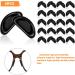 Shop Kysun 25 Couples Slipproof Self-Adhesive Silicone Nose Pads for Glasses & Sunglasses - Soft Anti-Slip Black - Buy Online on GoSupps.com