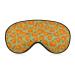 Cartoon Pumpkin Sleep Mask for Women Adjustable Sleeping Eye Shades Cover with Elastic Strap