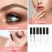 Mikinona 4 Sets Mascara Wands with Tube Lip Gloss Tubes Lash Brush Empty Mascara Tube and Wand Mini 8.2x1.4cmx4pcs Blackx4pcs - Buy Online on GoSupps.com