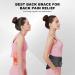 Back Brace for Lower Back Pain - Lumbar Support with Adjustable Straps for Lifting Herniated Disc Sciatica & Scoliosis | Fits L/XL (29.5-37.5) - Gray - Buy Online on GoSupps.com