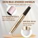 Double-ended Glitter Cream Eyeshadow Stick KQueenest Shimmer Pearl Eye Shadow Highlighter Pencil with Soft Brush Waterproof Long-lasting for Easy Eye Makeup Cosmetics 01# Pearl White - Buy Online on GoSupps.com