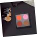 Baluue 5pcs Eye Shadow Blank Empty Cosmetic Eyeshadow Packing Plates Eyeshadow Powder Plate Black As 8.00X7.00X1.30CM Black - Buy Online on GoSupps.com