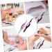 EXCEART 2pcs Nail Positioning Clip Jewelry Tweezers Set - Professional Manicure & Crafting Tools - Buy Online on GoSupps.com