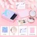 HYOUCHANG 2Pcs Sister Gifts- Compact Makeup Mirror in Rose Gold | Bridesmaid Gift - Birthday, Valentines Day, Graduation, Thanksgiving or Christmas Gifts for Best Sister Friend - Buy Online on GoSupps.com