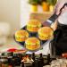 Oikabio Pancake Pan Eggs Pancake Frying Pan Non-Stick Fried Egg Burger Pan 4 Holes Crepe Pan for Breakfast Eggs Kitchen Utensils - Buy Online on GoSupps.com