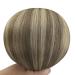 Youngsee 40cm Clip in Balayage Extensions | Real Hair Brown & Blonde | 120g - 7PCs Hair Clips - Buy Online on GoSupps.com