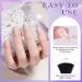 LKE Gel Nail Polish Kit with 72W UV Lamp - Barbie Pink Gel Polish Set with Top & Base Coat - Manicure DIY Gifts for Women - Buy Online on GoSupps.com