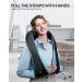 AllJOy Shiatsu Neck & Shoulder Massage Device with Heat - Electric Back Massager for Home & Office | Perfect Gift for Men - Dark Blue - Buy Online on GoSupps.com