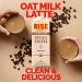RISE Brewing Co. Oat Milk Cold Brew Latte - Vegan, Non-Dairy, Organic | 32oz (Pack of 6) - Buy Online on GoSupps.com