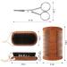 Nivaobi 3 Pcs Beard Brush and Comb Kit with Sandalwood Comb, Stainless Steel Scissors, and Boar Bristle Brush for Men's Grooming - Buy Online on GoSupps.com