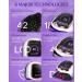 Professional UV LED Nail Lamp for Gel Polish - 168W with Timer Setting | Gugusure Nail Curing Lamp for Home Salon | Automatic Sensor for Fingernail and Toenail Art - Buy Online on GoSupps.com