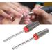 Nail Polishing Drill Cleaning Nail Art Manicure Drill Remove Nail Glue 2 Pieces for Beginners - Buy Online on GoSupps.com