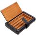 Cigar Boxs Humidors Humidor Cigar Box Ble Travel Cigar Case Cigar Humidor Travel Case with Humidifier Humidor Cigar Box