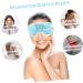 PLAFOPE 1pc Cold Compress Hot Compress Eye Mask Blackout Eye Reusable Eye Cooling Patch Heat Eye Eye Mask Eye Shades for Sleep Eye Mask Heated Eye Patch Compress Eye Pad Sleep Eye Blue 20X10X1CM - Buy Online on GoSupps.com