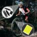 Helmet Pad Set with 12 Reflective Stickers | Anti-Collision Foam Cushion for Bicycle Helmets - Black - Buy Online on GoSupps.com