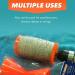 LineOFF Fishing Line Winder Spooler (Orange) - Electric Drill Powered Stripper Tool - Buy Online on GoSupps.com