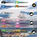 Findway Ski Goggles 100% UV Protection OTG Snow Goggles - White/Silver (VLT 21%) | Men, Women & Youth - Buy Online on GoSupps.com