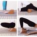 Multifunctional Cork Yoga Blocks 2 Pack - Trapezoid Set for Regular, Handstand, Wrist Support & Calf Stretch - Firm Exercise Accessories - Buy Online on GoSupps.com