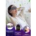 Comfortable Cotton Sleep Eye Mask - Aromatherapy 3D Blackout Mask with Adjustable Velcro Closure for Travel & Sleeping - Ultra Soft Grey - Buy Online on GoSupps.com