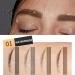 Long-Lasting Waterproof Eyebrow Pencil - Natural Microblading Pen in Black - Buy Online on GoSupps.com