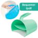 Akuku Green Hair Washing Cup for Kids | Shampoo Eye Protection & Shower Aid | Safe Bathing Mug for Children - Buy Online on GoSupps.com