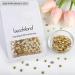 Beadsland 288 Flat Back Rhinestones - Nail Crystals SS30 Metal Gold for Nail Art | High-Quality Nail Decor - Buy Online on GoSupps.com
