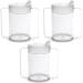 Independence 12oz 2-Handle Plastic Mug with 2 Style Lids, Lightweight Drinking Cup with Easy-to-Grasp Handles for Hot and Cold Beverages, PSC 50 Spill-Resistant Adult Sippy Cup 3 Count (Pack of 1)