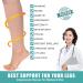 Buy Evolyline Medical Compression Stockings 20-30 mmHg for Men & Women - Thrombosis Socks for Varicose Veins & Edema - Beige XL - Buy Online on GoSupps.com