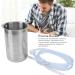 Tyenaza Stainless Steel Inlet Bucket 1000ml | Durable 304 Stainless Steel | Large Capacity Water-Damp Cleaning Tool - Buy Online on GoSupps.com