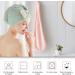 Galat e Hair Turban Set - 2 Microfiber Towel Dryers with Cute Rabbit Ears | Quick-Dry Headscarf for Long Hair - Pink & Green | Perfect for Women and Girls - Buy Online on GoSupps.com