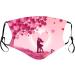 Valentine's Day Face Bandanas Couple Matching Face_Masks - Beast & Beauty- Reusable Cloth Face_Mask - Buy Online on GoSupps.com