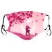 Valentine's Day Face Bandanas Couple Matching Face_Masks - Beast & Beauty- Reusable Cloth Face_Mask