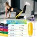 Gymer Fitness Straps 5-Set | 100% Latex Resistance Bands for Yoga Pilates & Muscle Building | German Exercise Instructions | Ideal for Physiotherapy - Buy Online on GoSupps.com