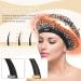 Flaxseed Deep Conditioning Heat Cap - Boloye Cordless Microwave Hot Cap for Natural Curly Hair Care (Leopard, 10 PCS) - Buy Online on GoSupps.com
