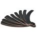 BEIEM 10 Double 100/180 Grey/Bana Incurve a Nail Uk Card Emeri