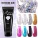 8pcs Nail Extension Gel Kit - Fast Building Gel & Sequins for Perfect Manicure | International Shipping - Buy Online on GoSupps.com