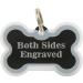  UK Laser Engraved Pink 38mm Bone Dog Tags Including a Glow in The Dark Silencer Both Sides Engraved 5 Colours Personalised Aluminium Pet Tags (Pink+ Silencer) 38mm Bone + Silencer Pink - Buy Online on GoSupps.com