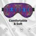 Buy Tie Dye Hippie Soft Sleep Eye Mask - Breathable Travel Eye Patch for Relaxation - Perfect for Women - Buy Online on GoSupps.com