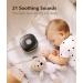 Pursay White Noise Machine for Adults & Babies | Portable Sleep Sound Machine with Night Light | 21 Soothing Sounds | Rechargeable for Travel, Office & Privacy | Noise Cancelling - Buy Online on GoSupps.com