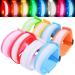 Funmo 8 pieces LED bracelet light-sleeved band Children's luminaire jogging light-hard band glow flashing LED bracelets dark party accessories for concerts festivals sports parties night