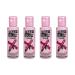 4 X Crazy Color Rubby Rouge Semi-Permanent Hair Dye - 100ml Box | International Shipping Available - Buy Online on GoSupps.com