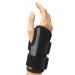 Champion Wrist Splint Universal Fit Maximum Support Airmesh Fabric Black Medium (Right Hand)