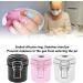 Eyelash Glue Storage Tank Eyelash Glue Storage Container Activated Carbon Jar with Thermometer Nail Glue and Eyelash Shop Essential 200ml - Buy Online on GoSupps.com