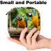 Menstrual Bag with Zipper for Women & Girls - Macaws & Parrots Design | International Shipping - Buy Online on GoSupps.com