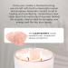 Choose Happiness Crystal Manifestation Candle - Cranberry Rose & Rose Quartz - International Shipping Available - Buy Online on GoSupps.com