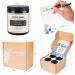 Premium Scented Candles Set - Aromatherapy Soy Wax Candles 50+ Hour Burn Time Black Amber Jar Perfect Gifts for Home Pack of 4 - Buy Online on GoSupps.com